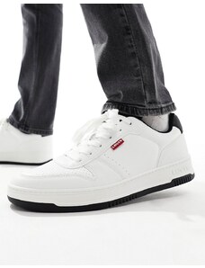 Levi's - Drive - Sneakers in pelle con logo bianche-Bianco