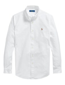 Polo Ralph Lauren Camicia Oxford Custom fit bianca in cotone