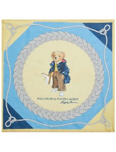 Foulard Polo Bear in cotone e seta - TU MULTI - POLO RALPH LAUREN 14970530101 - C