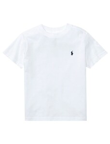 Polo Ralph Lauren T-Shirt bianca in jersey da bambino 2-6 anni