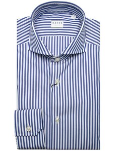 Xacus Camicia tailor fit a righe in cotone