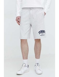 Tommy Jeans pantaloncini in cotone colore grigio
