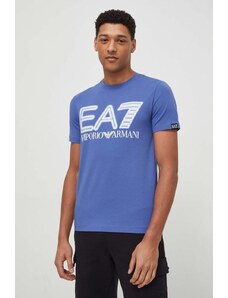 EA7 Emporio Armani t-shirt uomo colore blu