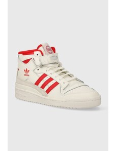 adidas Originals sneakers in pelle Forum Mid colore bianco IG6497