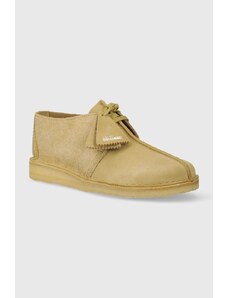 Clarks Originals scarpe in camoscio Desert Trek uomo colore beige 26176530