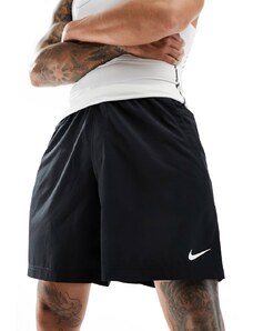 Nike Training - Dri-FIT Form - Pantaloncini da 7“ neri sfoderati-Nero