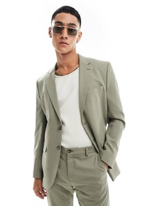 Selected Homme - Giacca slim fit da abito verde