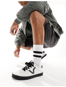 Vans - Sport - Sneakers basse bianche e nere-Bianco