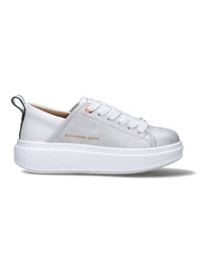 ALEXANDER SMITH SNEAKERS DONNA ARGENTO SNEAKERS