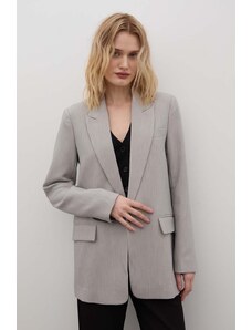 Bruuns Bazaar giacca colore grigio