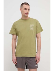 Jack Wolfskin t-shirt Jack Tent uomo colore verde