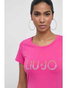 Liu Jo t-shirt in cotone donna colore rosa