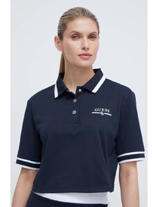 Guess polo donna colore blu navy