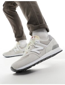 New Balance - 574 - Sneakers grigio chiaro-Bianco
