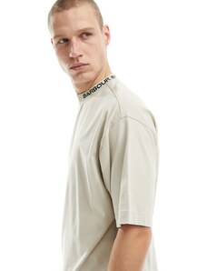 Barbour International - Smith - T-shirt oversize color bianco sporco-Neutro
