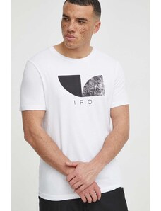 IRO t-shirt in cotone uomo colore bianco