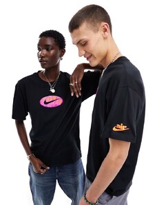 Nike - M90 - T-shirt nera unisex con grafica-Nero