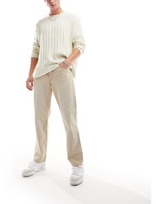 ONLY & SONS - Edge - Jeans dritti rigidi lavaggio beige-Neutro