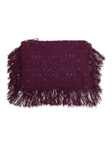 La DoubleJ Bags & Pochettes gend - Hand Pochette Plaza Purple One Size 100% Cotton