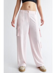 Pantalone cargo rosa donna liu jo 4146 xs