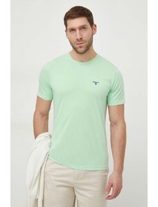 Barbour t-shirt in cotone colore verde