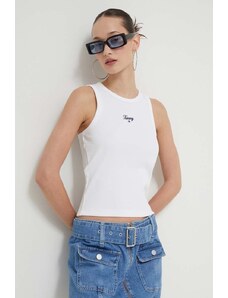 Tommy Jeans top donna colore bianco