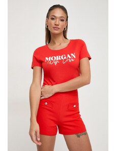 Morgan t-shirt donna colore rosso