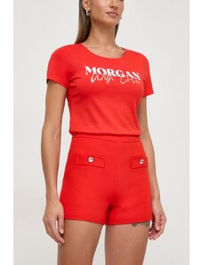 Morgan pantaloncini donna colore rosso