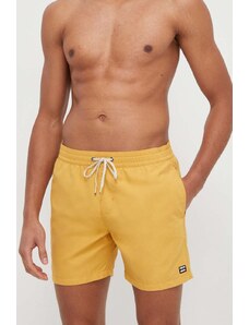 Billabong pantaloncini da bagno colore giallo