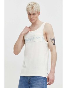 Billabong t-shirt in cotone uomo colore beige