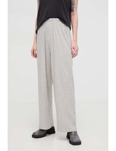 American Vintage pantaloni da jogging in cotone colore grigio