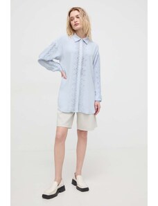 Bruuns Bazaar camicia donna colore blu