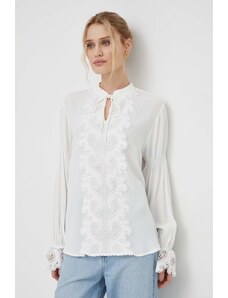 Bruuns Bazaar camicetta donna colore bianco