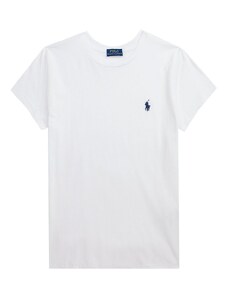 Polo Ralph Lauren T-Shirt girocollo in jersey di cotone bianco con pony