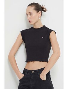 Tommy Jeans top donna colore nero