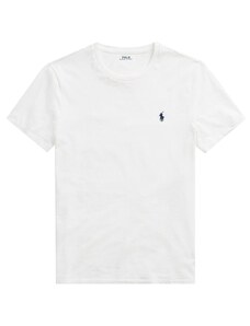 Polo Ralph Lauren T-Shirt Custom Slim Fit White con pony