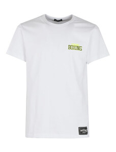 Xtreme Boxing T-shirt Da Uomo In Cotone Scritta Bianco Taglia M