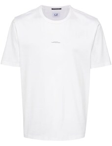 C.P. Company T-shirt logotype bianca