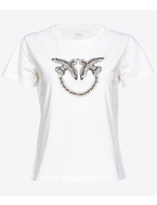 PINKO T-Shirt Ricamo Love Birds