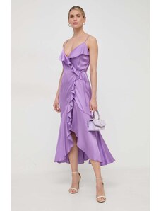 Twinset vestito colore violetto