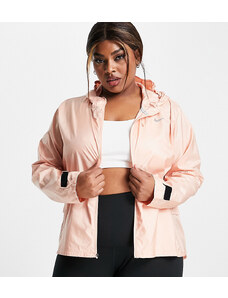 Nike Running Plus - Essential - Giacca rosa chiaro
