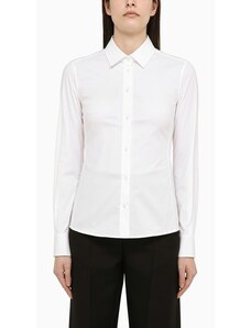 Dolce&Gabbana Camicia sfiancata bianca stretch