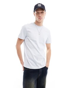 ASOS DESIGN - T-shirt girocollo grigio chiaro