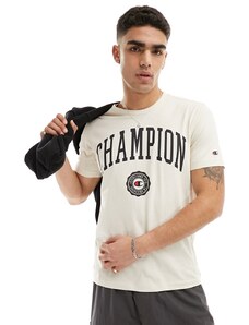 Champion - T-shirt girocollo beige-Neutro