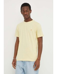 Les Deux t-shirt in cotone colore giallo