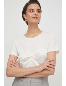 Sisley t-shirt donna colore beige