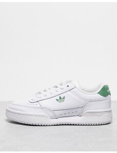 adidas Originals - Court Super - Sneakers bianche e verdi-Bianco