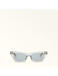 Furla Sunglasses Occhiali Da Sole Artemisia Blu Acetato Trasparente Donna