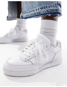 adidas Originals - Court Super - Sneakers bianche e grigie-Bianco