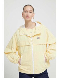 Tommy Jeans giacca donna colore giallo